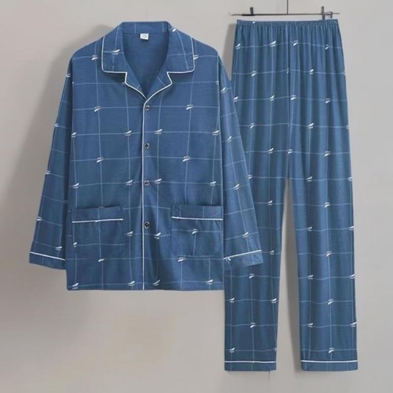 Balanced Flannel Homewear in Neutral