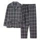 Durable Flannel Homewear in Neutral