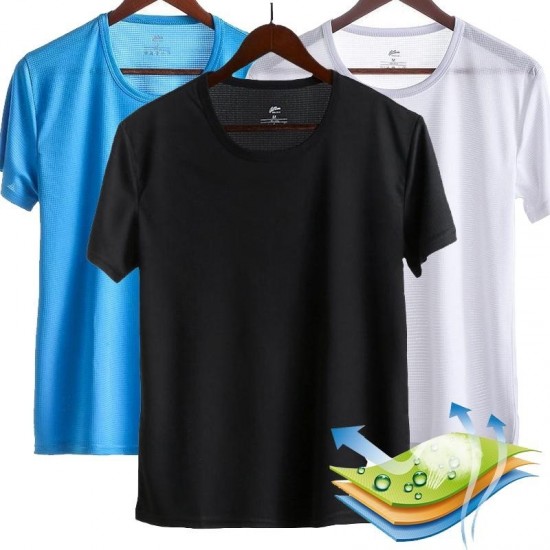 Utility Performance T-Shirt in Neutral