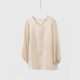 Neat Silk Shirt in Neutral