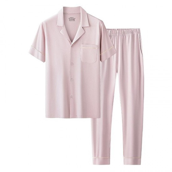 Travel Ready Cotton Homewear Set in Neutral