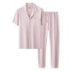 Travel Ready Cotton Homewear Set in Neutral