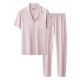 Travel Ready Cotton Homewear Set in Neutral