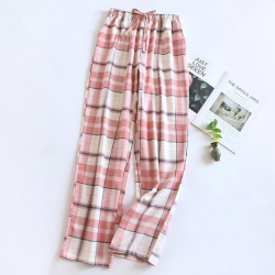Simple Flannel Homewear in Neutral